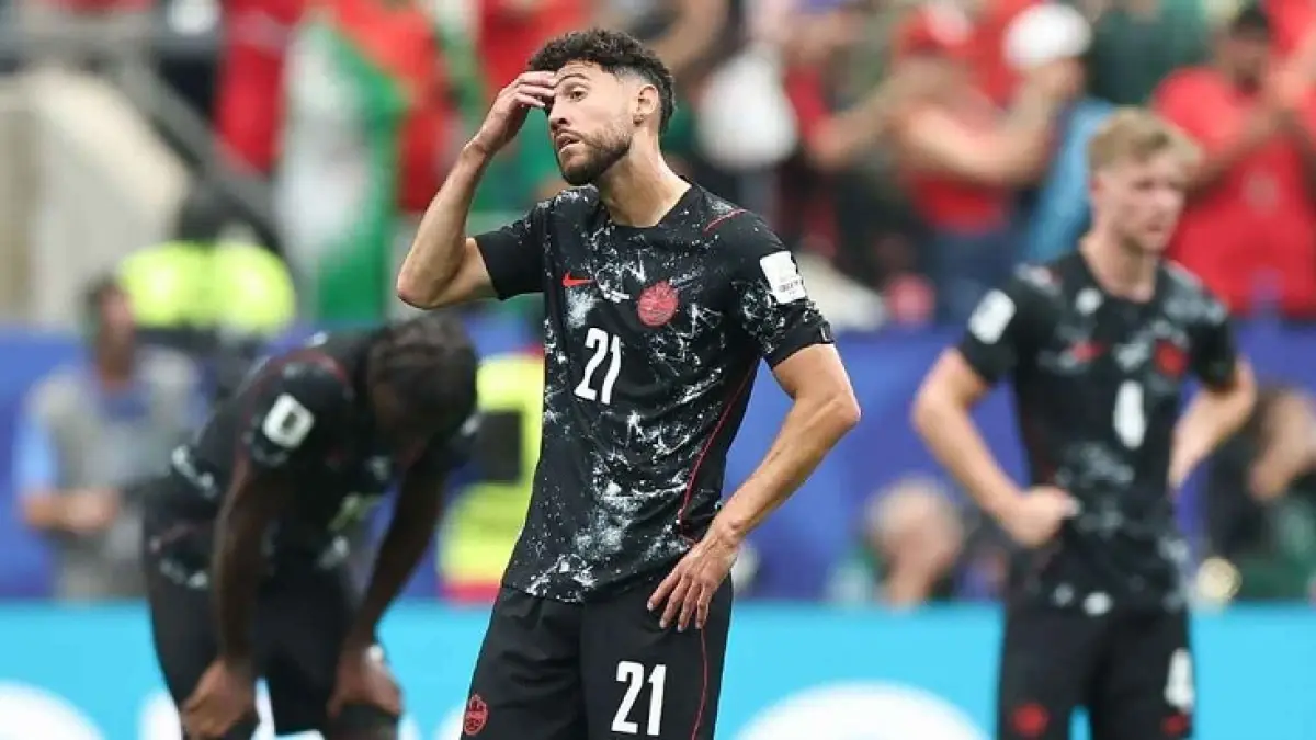 Kanada kalah telak dari Maroko di Babak 16 Besar Piala Dunia, Ahad (5/7/2026) dini hari WIB. (Omar Vega/Getty Images)