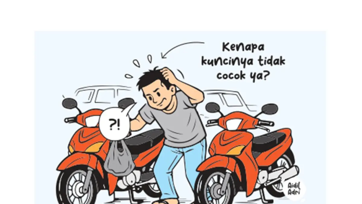 ALAMAAAK!!! Motor Sama Warna!