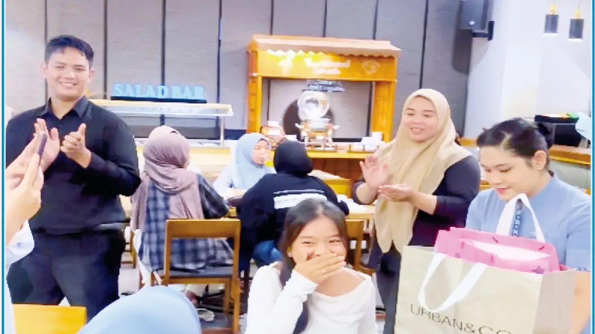 Birthday treat untuk merayakan ulang tahun menjadi salah satu keunggulan promo Pekan Rasa Nusantara yang paling diminati. (Batiqa Hotel Pekanbaru untuk Riau Pos)