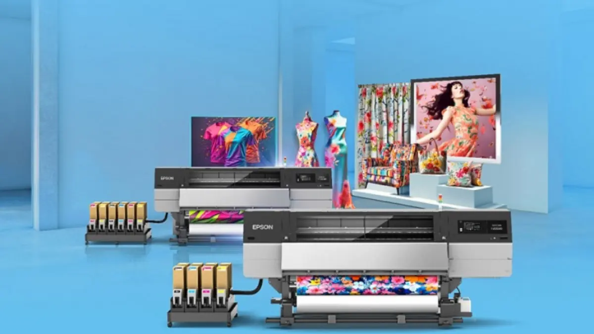 Printer dye-sublimation baru berukuran 76 inci pada Surabaya Printing Expo (SPE) 8-11 Juli 2026. (Istimewa)