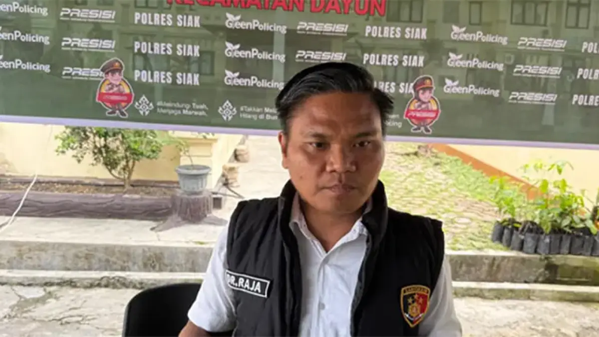 Kasat Reskrim Polres Siak AKP Dr Raja Kosmos. (Dok Riaupos.co)
