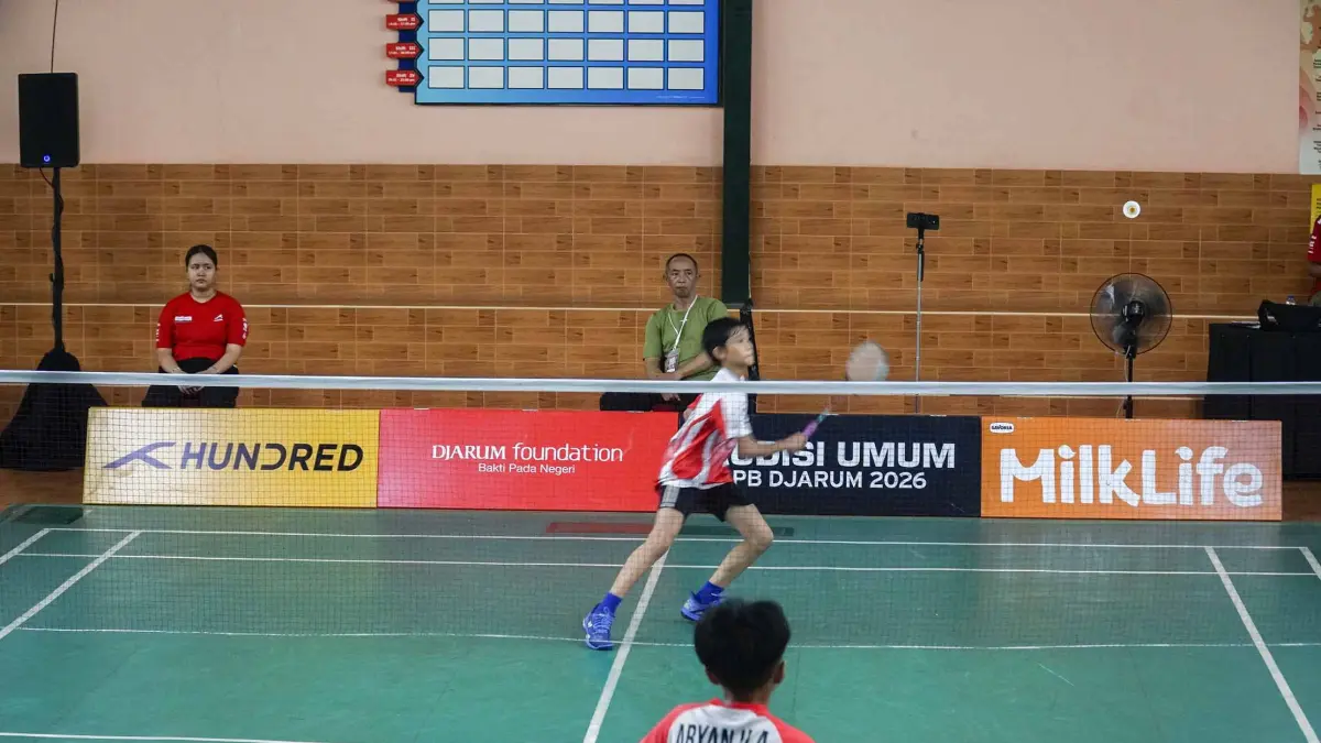 Audisi Umum PB Djarum 2026 untuk wilayah Pekanbaru diselenggarakan di GOR Angkasa  di Jalan Angkasa, Kecamatan Payung Sekaki, Rangkaian pencarian bakat ini  berlangsung hingga 12 Juli 2026,Pekanbaru,JUMAT (11/7/2026) ft: MHD AKHWAN/RIAUPOS