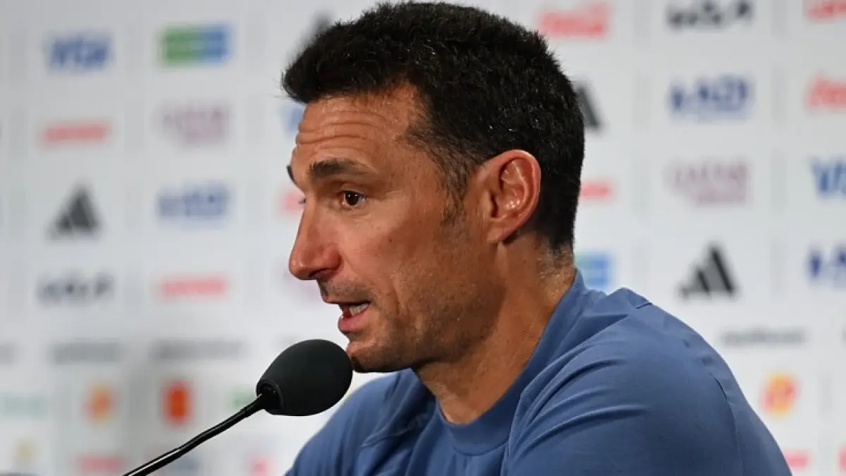 Manajer Argentina Lionel Scaloni. (Instgaram @afaseleccion)