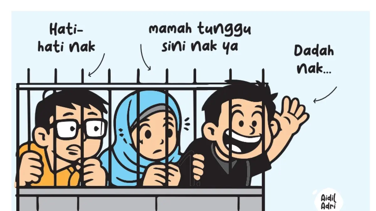 ALAMAAAK!!! Orangtua Lebih Gugup daripada Siswa!
