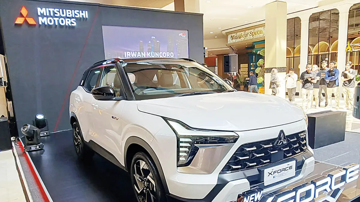 PT Mitsubishi Motors Krama Yudha Sales Indonesia memperkenalkan Mitsubishi New Xforce dengan mengusung konsep Elevated Urban SUV di Mall Kota Kasablanka, Kamis (16/7/2026). (MMKSI untuk riau pos)