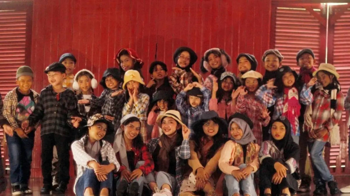 Sanggar Keletah Budak, komunitas teater anak satu-satunya di Riau telah berkontribusi dan memberi warna dalam arus utama kesenian di Negeri Lancang Kuning. (Istimewa)