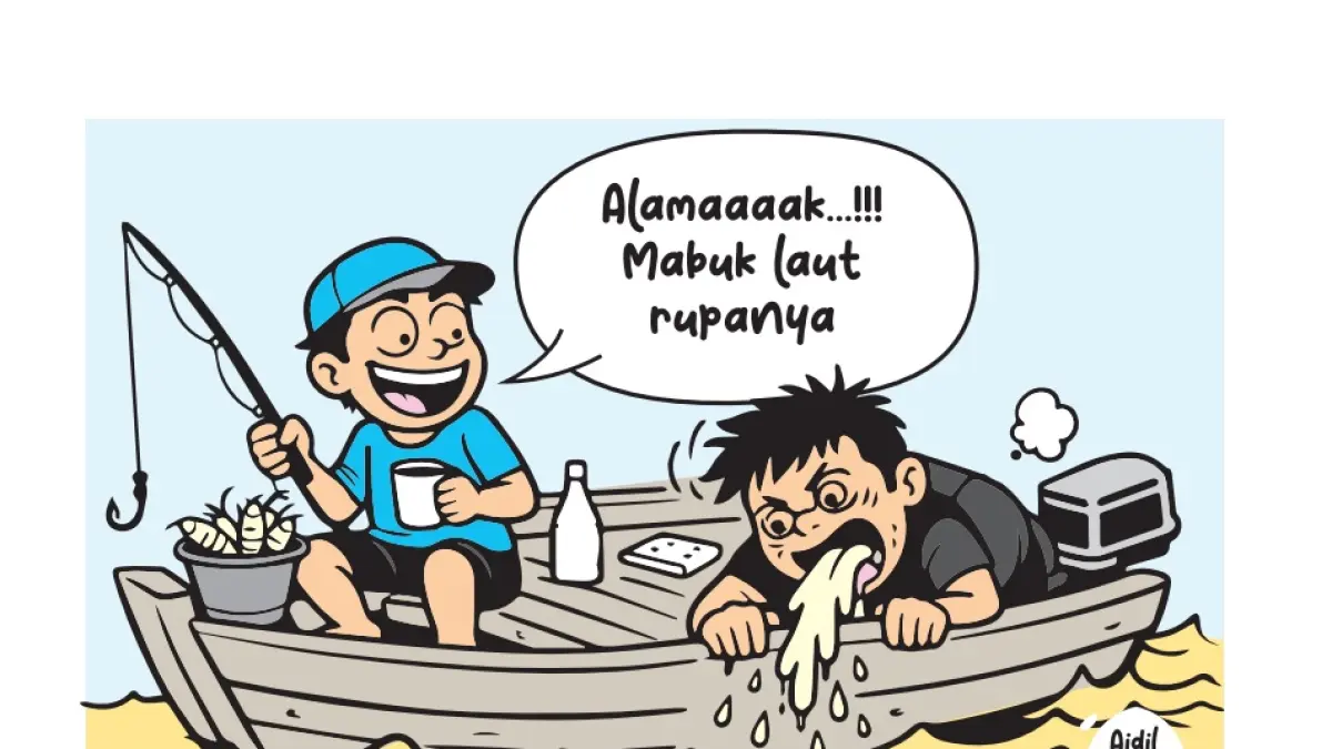 ALAMAAAK!!! Mabuk Laut!
