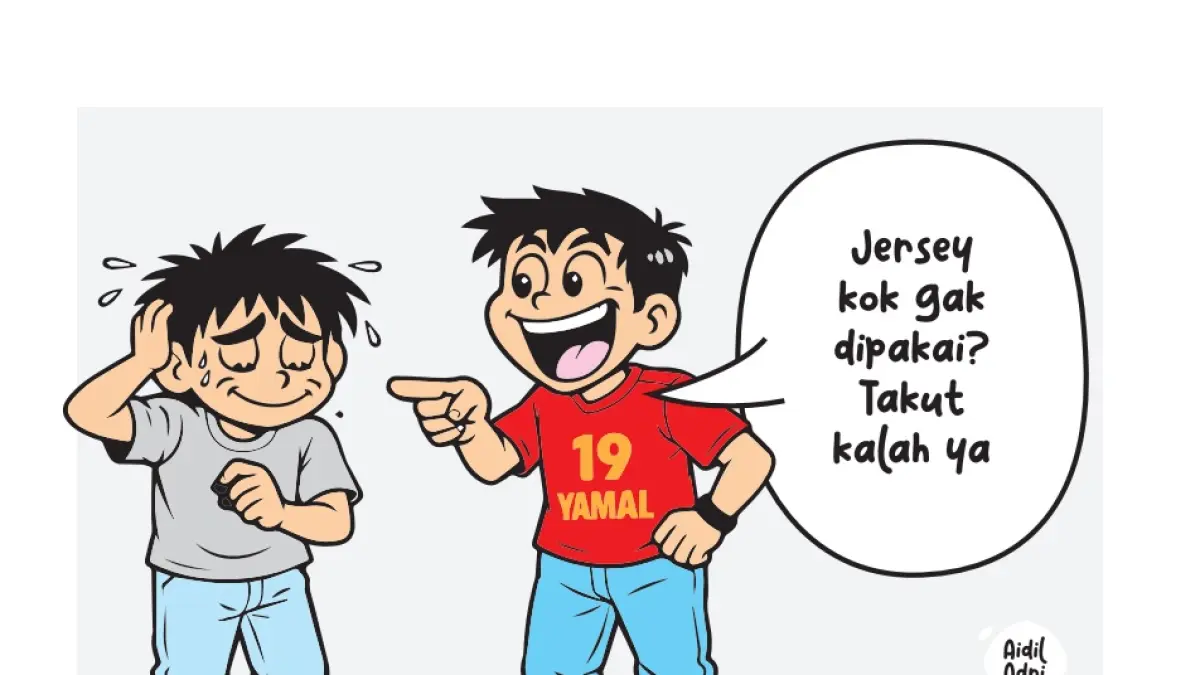 ALAMAAAK!!! Sengaja Tak Pakai Jersey!

