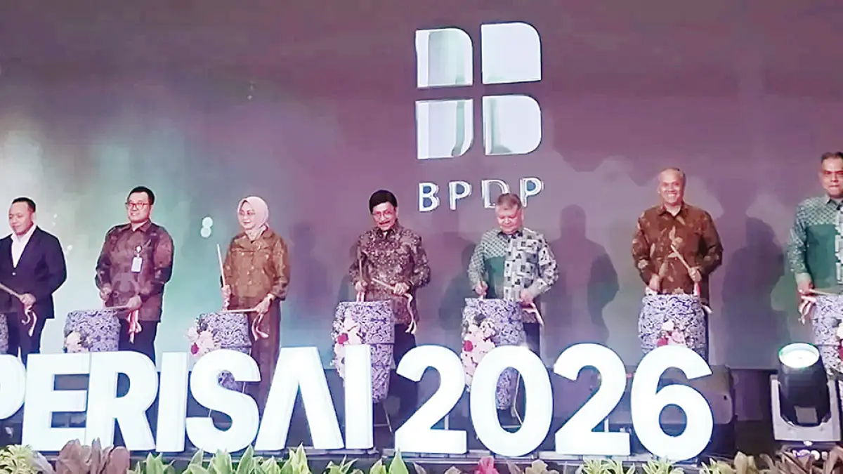 Pembukaan Pekan Riset Sawit Indonesia 2026, di Jakarta, Senin (20/7/2026). (Djati Waluyo/Jawapos.com)