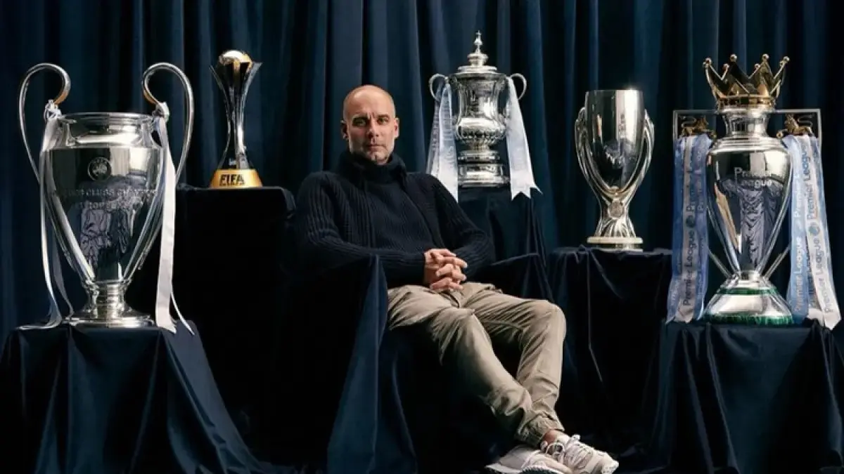 Pep Guardiola diincar FIGC sebagai pelatih timnas Italia. (Instagram @pepteam)