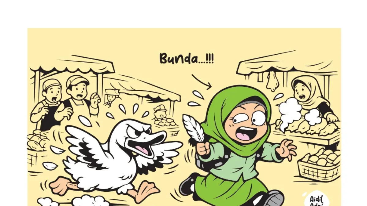 ALAMAAAK!!! Cabut Bulu Angsa!
