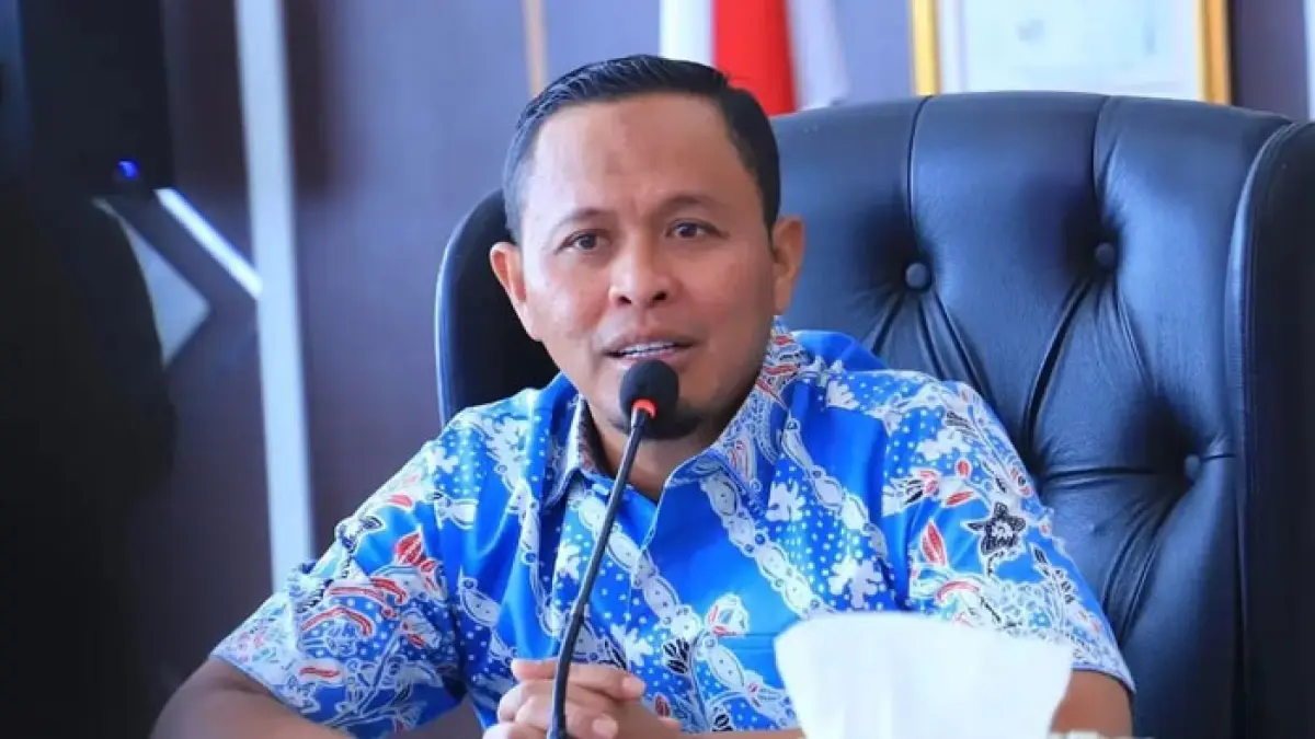 Wako Pekanbaru Agung Nugroho memimpin rapat persiapan jelang GCMC IMT-GT ke-9 di Pekanbaru. (Istimewa)