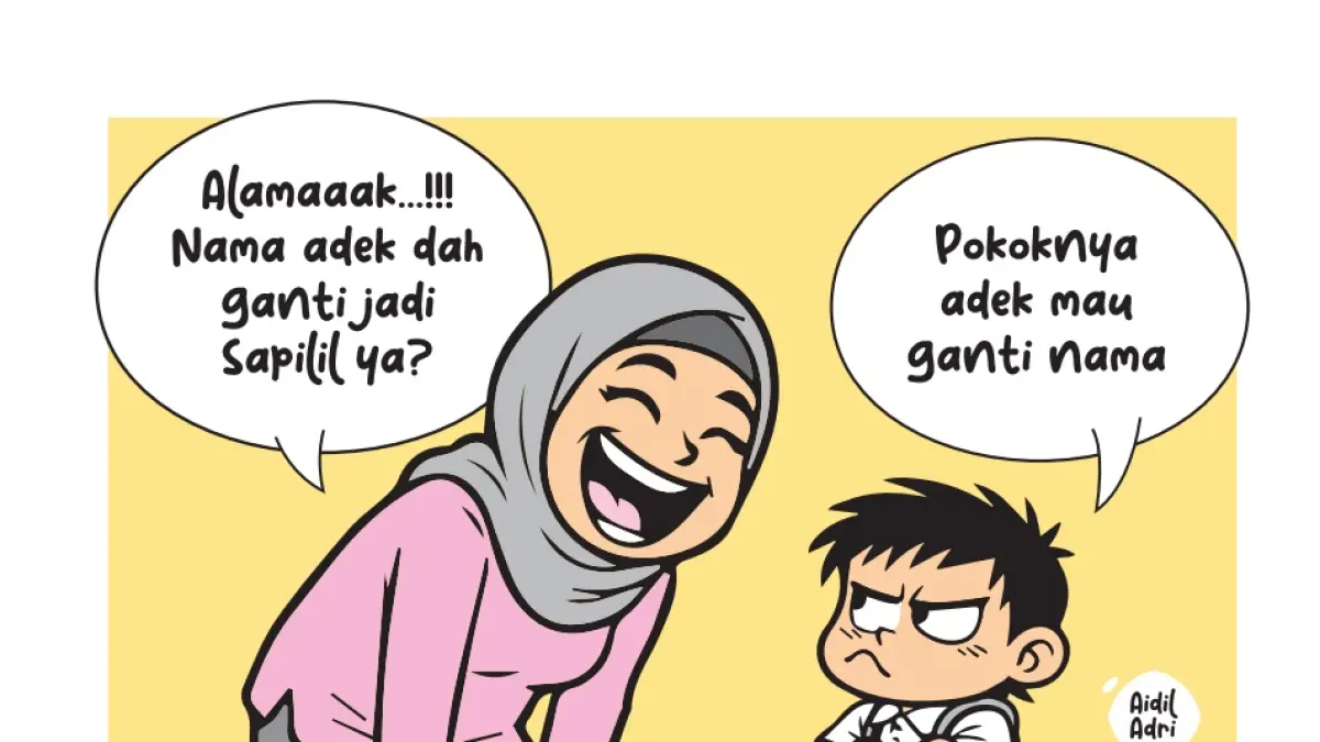 ALAMAK TAK BISA SEBUT NAMA