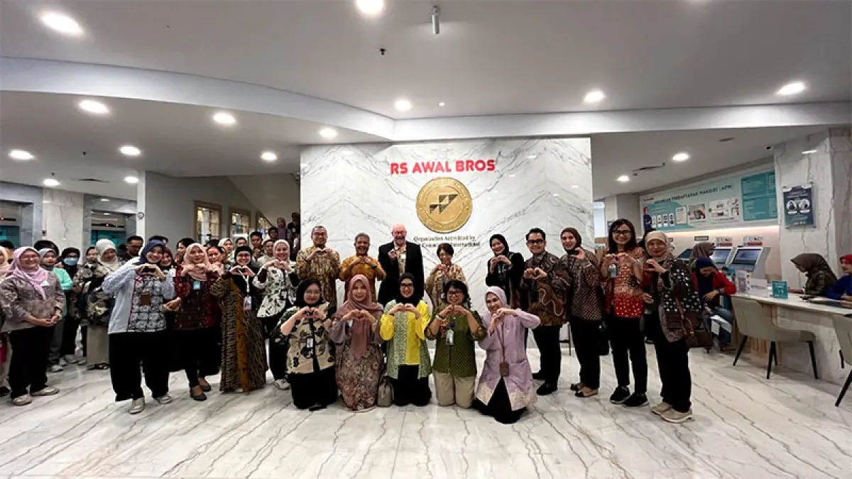 RS Awal Bros Pekanbaru dan Batam berhasil mempertahankan akreditasi internasional Joint Commission International sebagai bukti komitmen menjaga mutu pelayanan dan keselamatan pasien. (Istimewa)