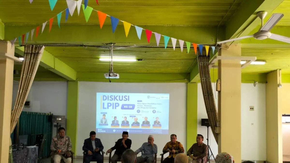 Suasana diskusi LPIP ke-38 di Islamic School Riau Global Terpadu (IRGT), Sabtu (1/8/2025).(M AMIN AMRAN/RIAUPOS.CO)
