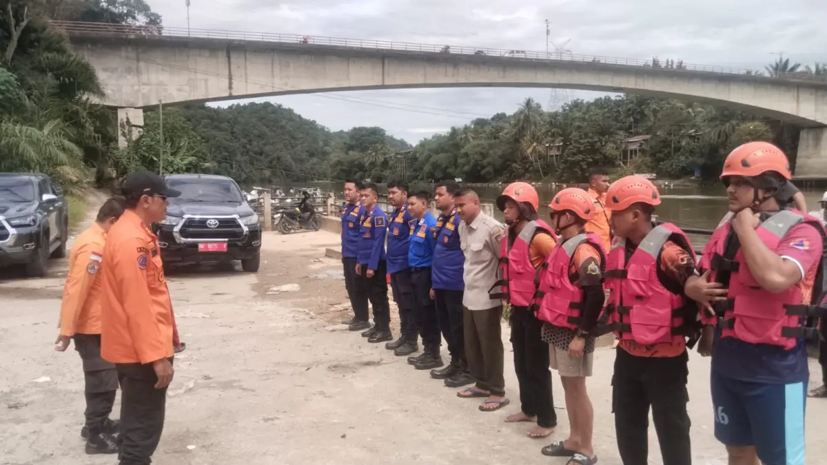 Tim gabungan masih terus melakukan operasi pencarian di sekitar lokasi kejadian hingga Selasa (4/8/2026). (BPBD Untuk Riaupos.co)