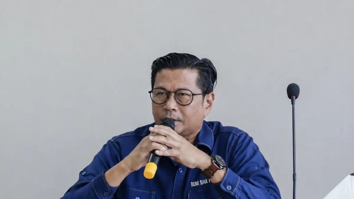Corporate Secretary PT Bumi Siak Pusako, Ardian Ardi.(BSP UNTUK RIAUPOS.CO)