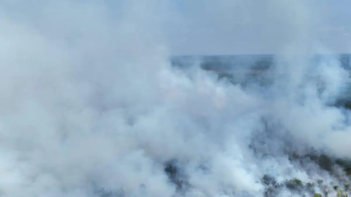 Jumlah hotspot di Riau terpantau 44 titik dari 426 titik yang tersebar di Pulau Sumatera. (Istimewa)
