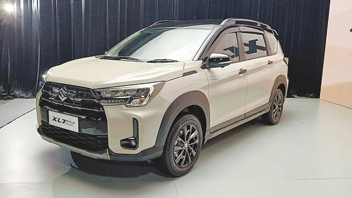 Suzuki XL7 debut perdana SUV 7-seater tersebut untuk pasar global pada ajang GAIKINDO Indonesia International Auto Show (GIIAS) 2026 di Jakarta, baru-baru ini.(JAWA POS)

