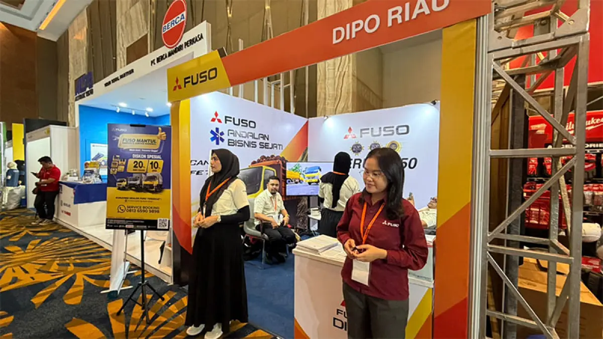 Booth PT DIPO Riau di SIEXPO 2026 yang berlangsung di SKA Co-Ex 6-8 Agustus 2026. (Istimewa)