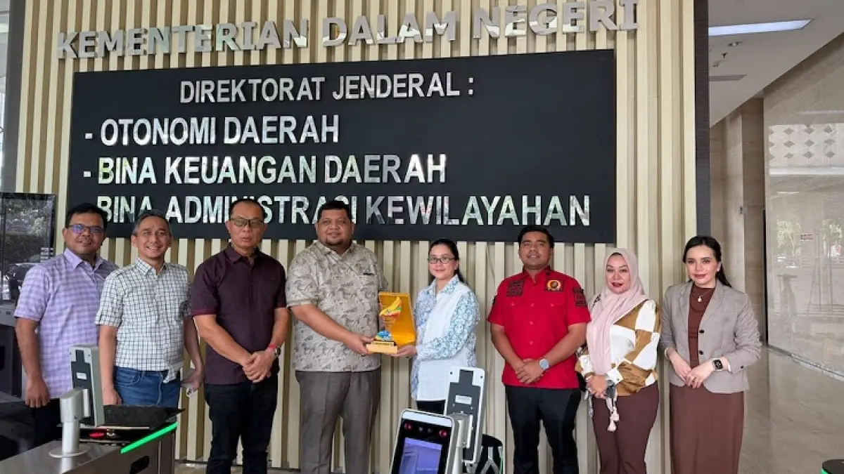 DPRD Kota Pekanbaru melakukan kunjungan kerja ke Direktorat Jenderal Bina Keuangan Daerah Kementerian Dalam Negeri baru-baru ini. (ISTIMEWA)