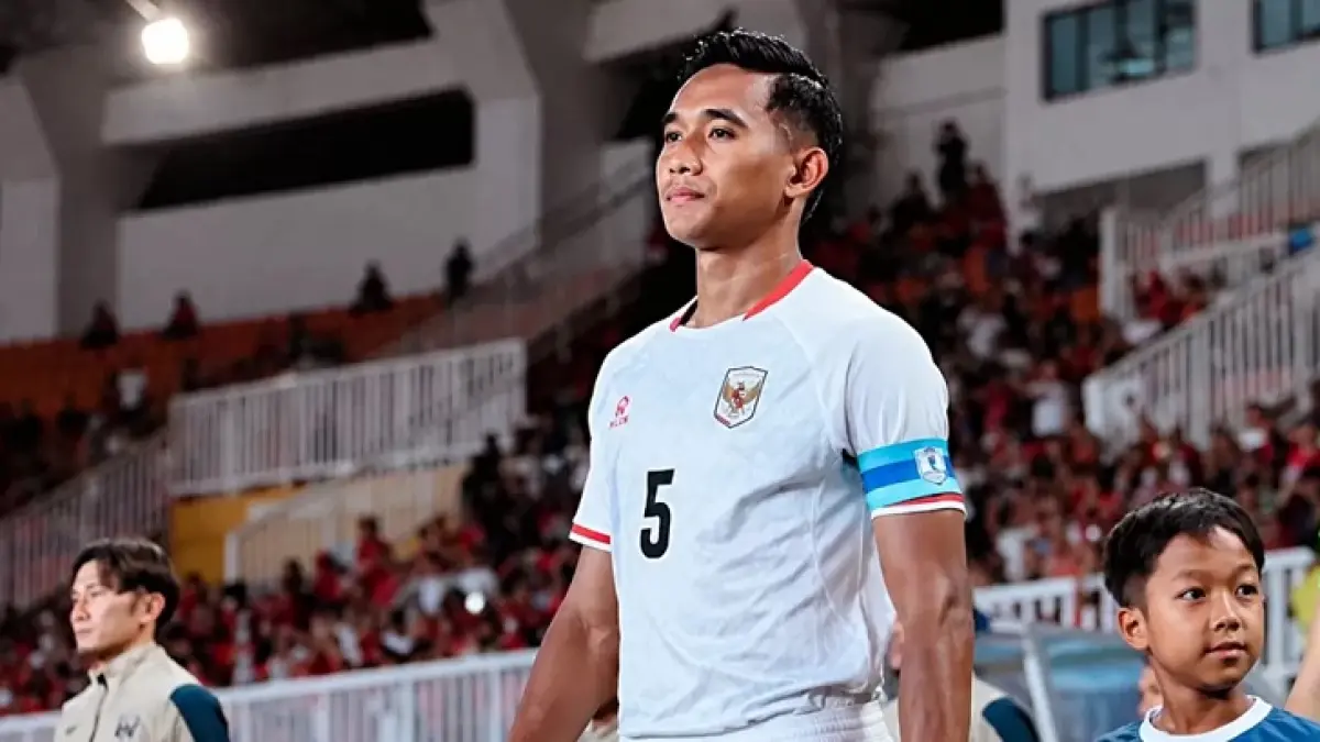 Kapten Timnas Indonesia, Rizky Ridho juga merasakan kekecewaan mendalam usai gugur di fase grup Piala AFF 2026. (Istimewa)