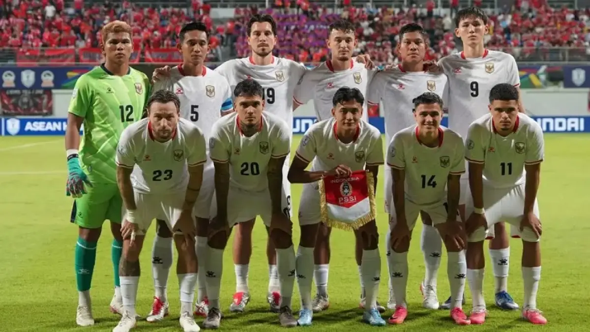 Perjuangan Timnas Indonesia di Piala AFF 2026 berakhir setelah gagal lolos ke semifinal karena hanya bermain 1-1 melawan Singapura pada laga terakhir Grup A. (Timnas Indonesia)