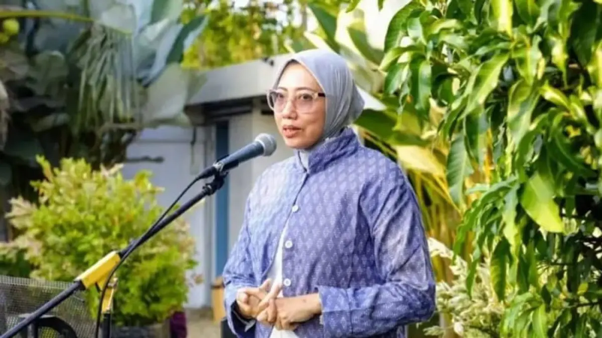 Kajari Inhu Dr Ratih Andrawina Suminar saat menyampaikan sambutannya pada acara FKP akhir pekan kemarin. (Diskominfotik Inhu untuk Riaupos.co)