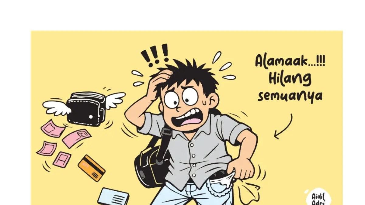 ALAMAAAK!!! Kehilangan Dompet!