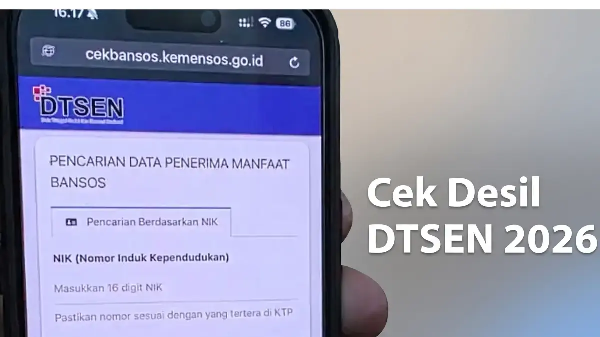 Ilustrasi, Cek desil kemensos penerima bansos tahap 3 Agustus 2026.(RADARSOLO.JAWAPOS.COM)