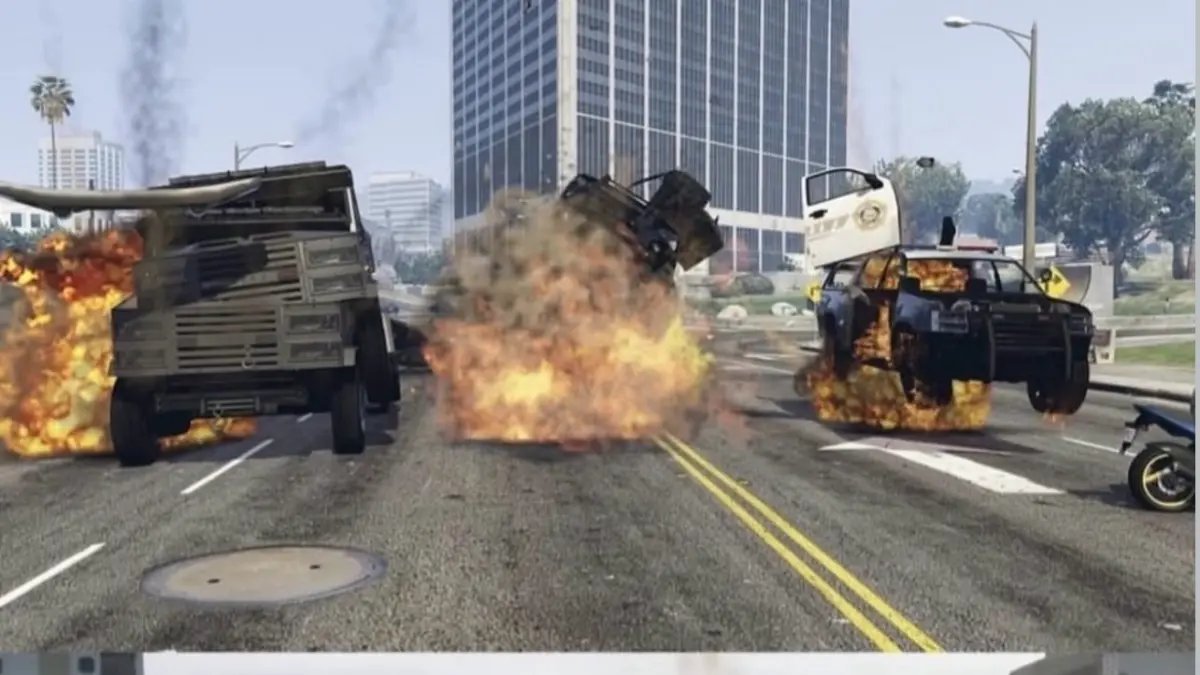 Perbandingan grafis GTA VI (bawah) dan GTA V (atas) yang bakal diluncurkan November 2026 ini.(IG @GTAVIIXGLOBAL).
