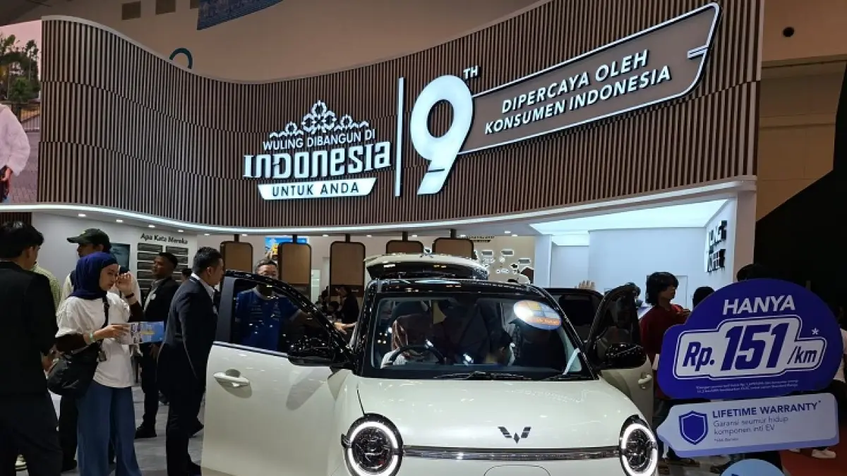 Wuling Aira ev yang dipamerkan pada GAIKINDO Indonesia International Auto Show (GIIAS) 29 Juli-9 Agustus 2026. (Istimewa)