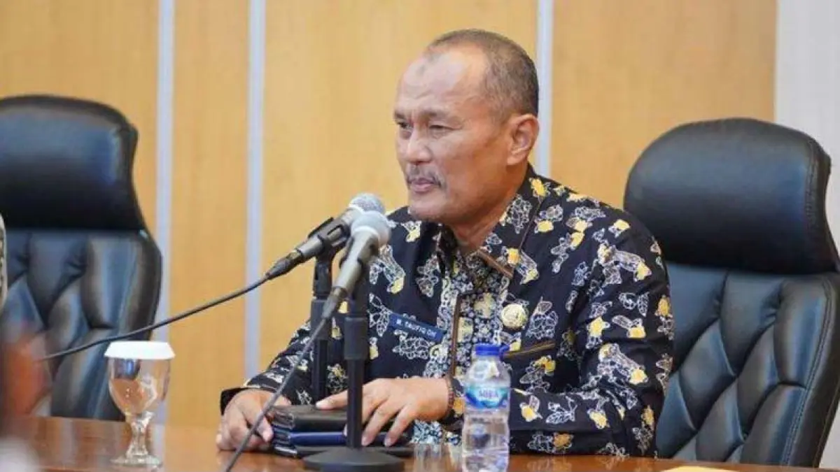 Kepala Dinas Perindustrian, Perdagangan, Koperasi, dan UMKM Provinsi Riau, Taufiq OH. (Dok Riaupos.co)