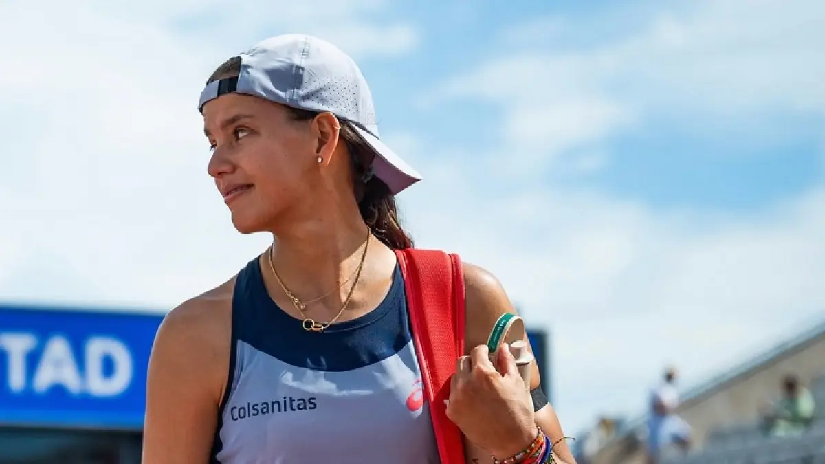 Petenis Kolombia Emiliana Arango mengalahkan juara grans slam 7 kali Venus Williams di Cincinnati Open. (Instagram @emiarango)
