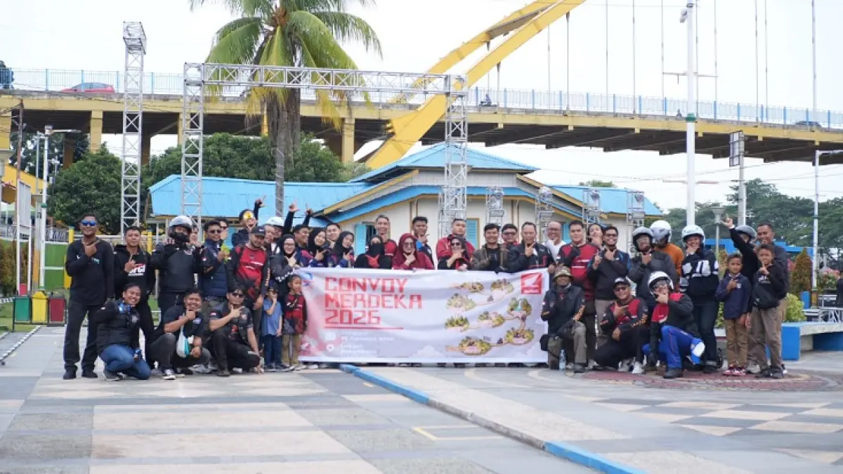 Dalam rangka memperingati Hari Kemerdekaan Republik Indonesia ke-81, PT Capella Dinamik Nusantara (Capella Honda) Main Dealer sepeda motor Honda wilayah Riau menggelar kegiatan event bertajuk "Honda Community Convoy Merdeka 2026" belum lama ini.(Istimewa)