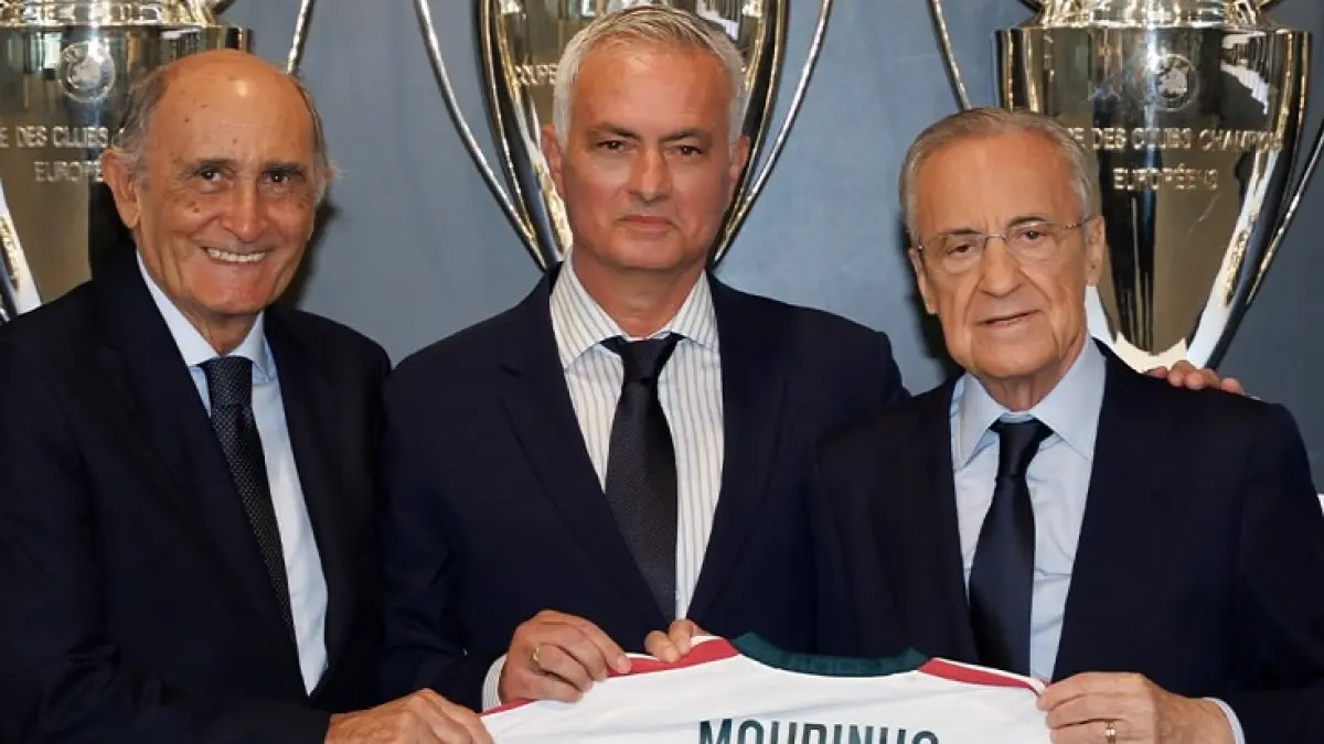 José Mourinho secara resmi diperkenalkan sebagai pelatih kepala Real Madrid. (Instagram @realmadrid)