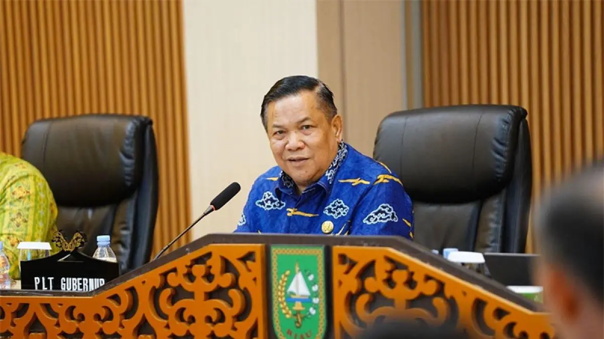 Plt Gubernur Riau SF Hariyanto. (Dok Riaupos.co) 