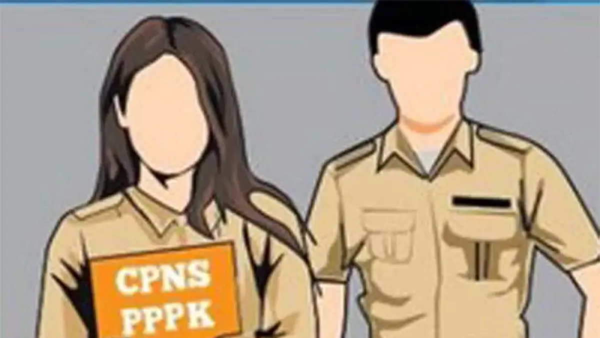 Ilustrasi PPPK dan CPNS. (Dok Jawapos.com)