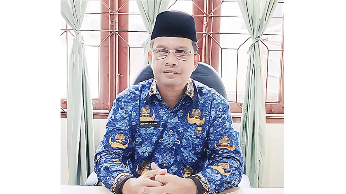 Kepala Bidang Pemerintahan Desa Dinas Pemberdayaan Masyarakat dan Desa (PMD) Kepulauan Meranti.(Aminullah)
