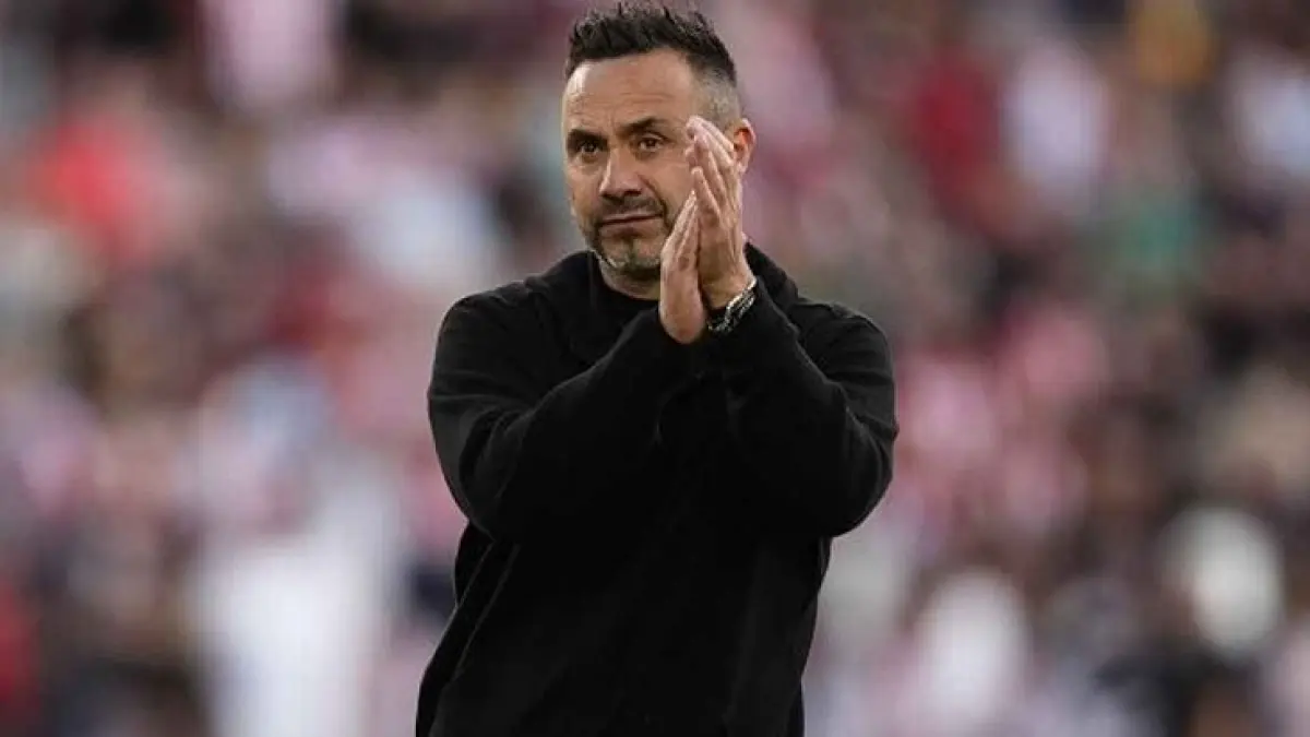 Musim penuh pertama Roberto De Zerbi sebagai pelatih Tottenham Hotspur dimulai dengan kekalahan telak lawan Brentford. (Getty Image_