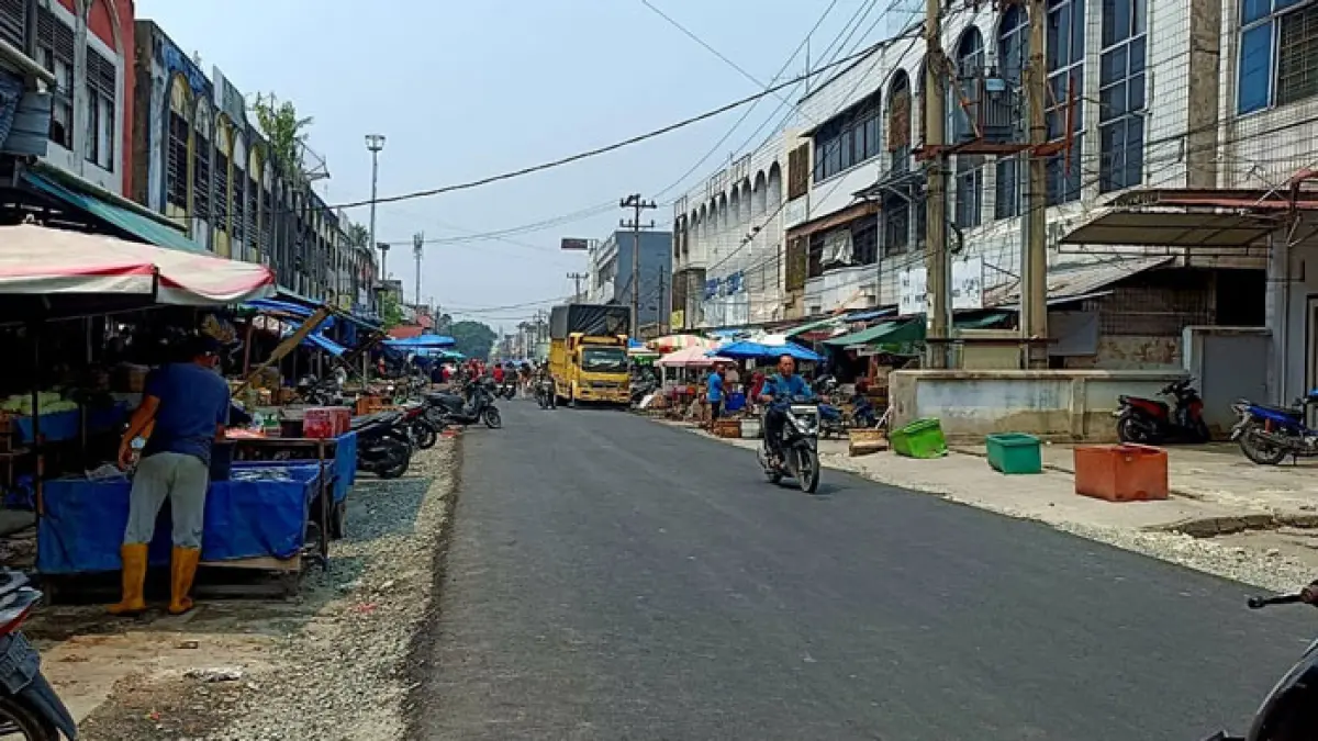 Pemerintah Kota Pekanbaru mempercepat perbaikan Jalan Teratai, Kecamatan Senapelan. (Istimewa)