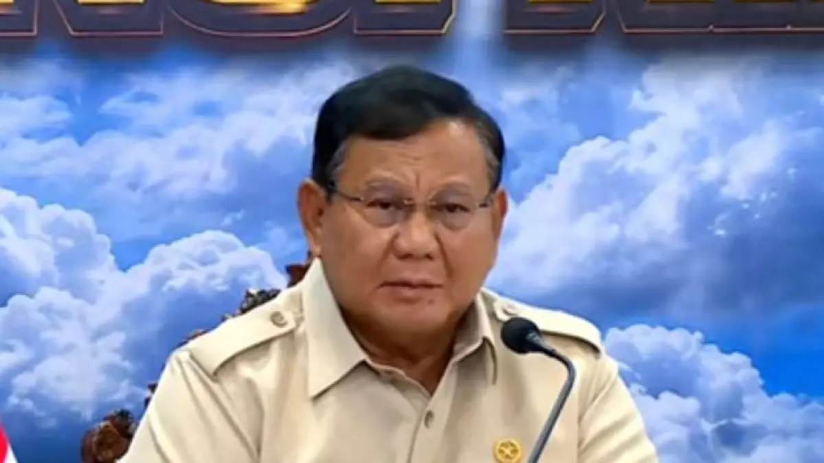 Presiden RI Prabowo Subianto. (Istimewa)