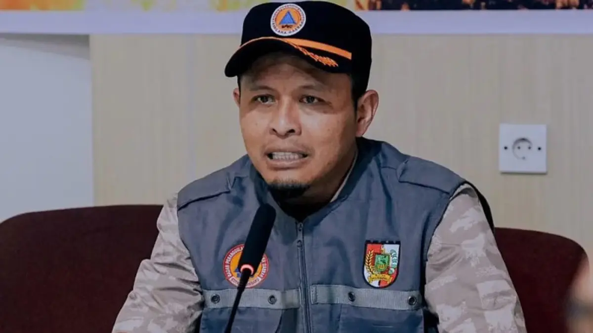 Wako Pekanbaru Agung Nugroho saat berada di Posko Penanggulangan Karhutla Kota Pekanbaru baru-baru ini. (Istimewa)