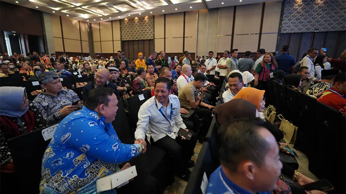 Plt Bupati Kuansing H Muklisin, mengikuti APKASI Otonomi Expo 2026, Kamis (27/8/2026) di Hall Indonesia Convention Exhibition (ICE), Bumi Serpong Damai (BSD). Foto Istimewa