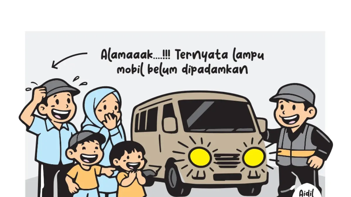 ALAMAK!!! Lampu Masih Menyala!