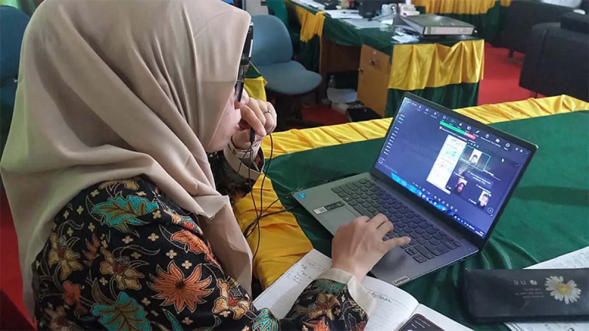 Pelaksanaan PJJ di SMAN 16 Pekanbaru. Ft Istimewa