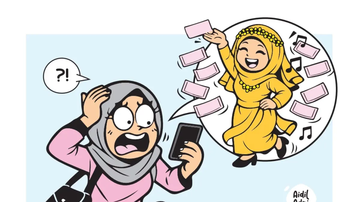 ALAMAAAK!!! Ketinggalan Saweran!