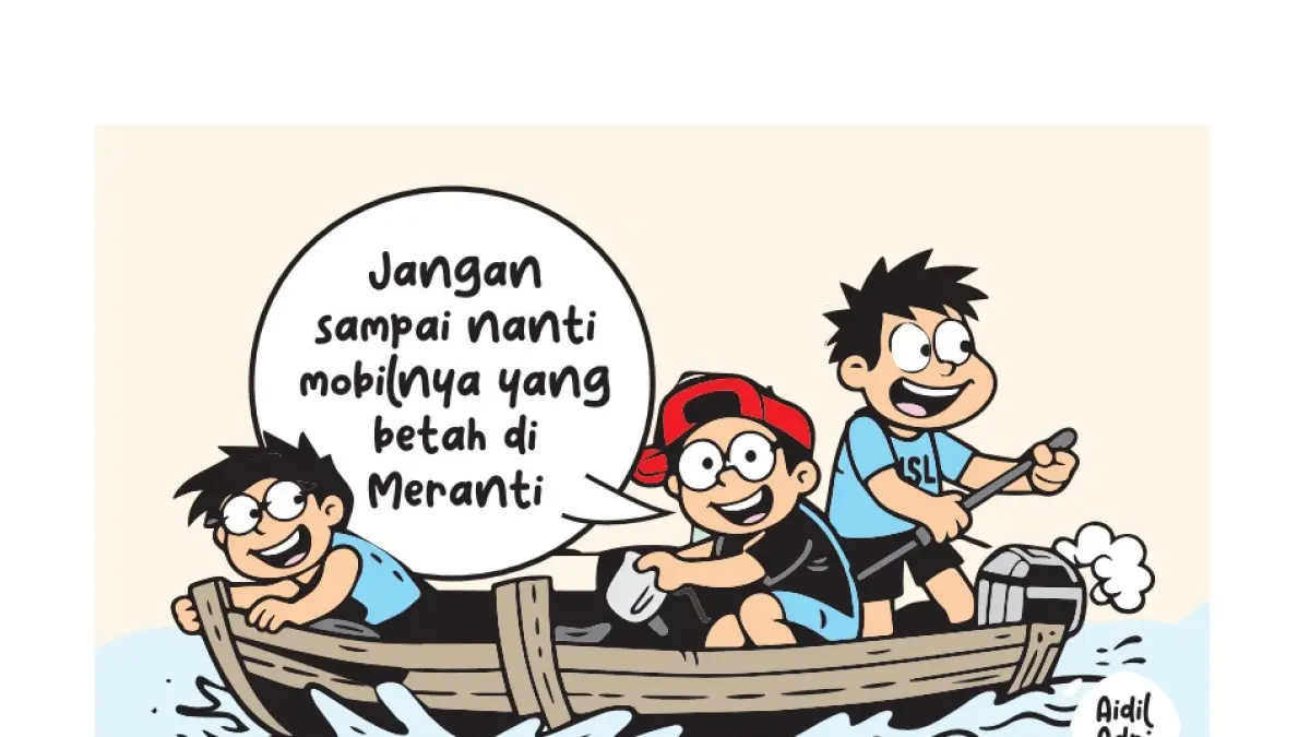 ALAMAAAK!!! Berangkat Naik Roro, Pulang Naik Kempang!