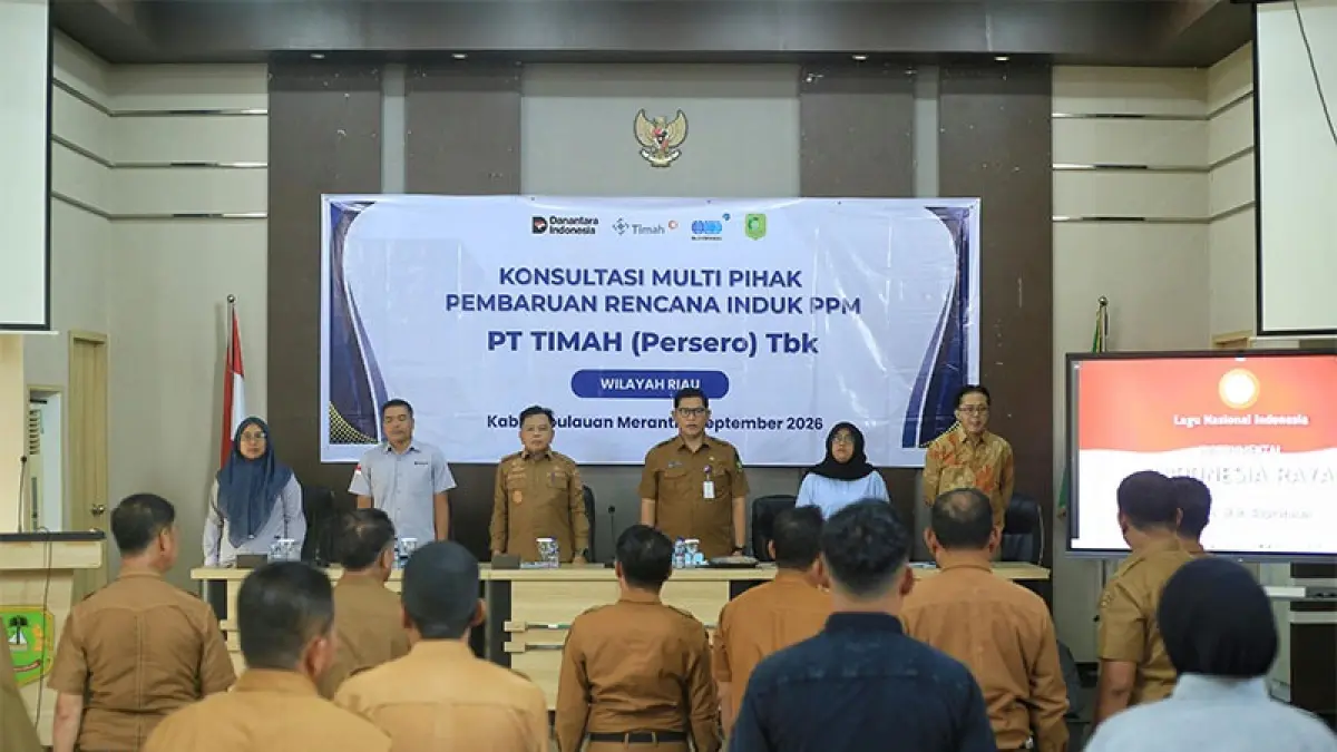 FGD Rencana Induk Pengembangan dan Pemberdayaan Masyarakat di Aula Kantor Bupati Kepulauan Meranti, Selasa (1/9/2026). Foto Istimewa