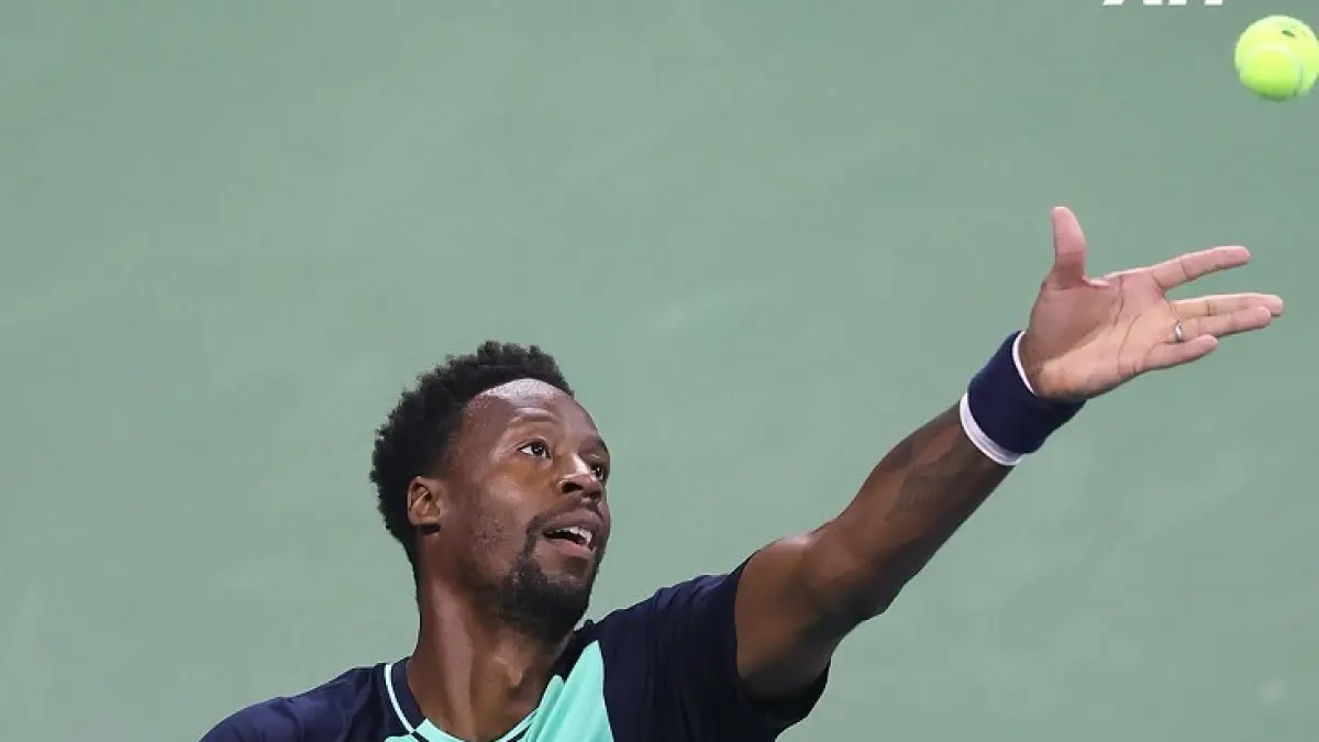 Gael Monfils pria tertua yang memenangkan pertandingan US Open sejak Jimmy Connors tahun 1992 dengan mengalahkan Adolfo Daniel Vallejo. (Instagram @atptour)
